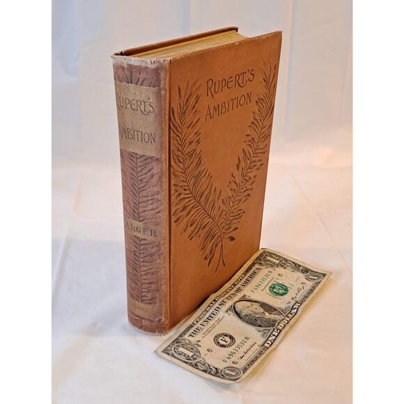 Rupert's Ambition by Horatio Alger, Jr. (1899 FE Hardcover) - Picture 5 of 5